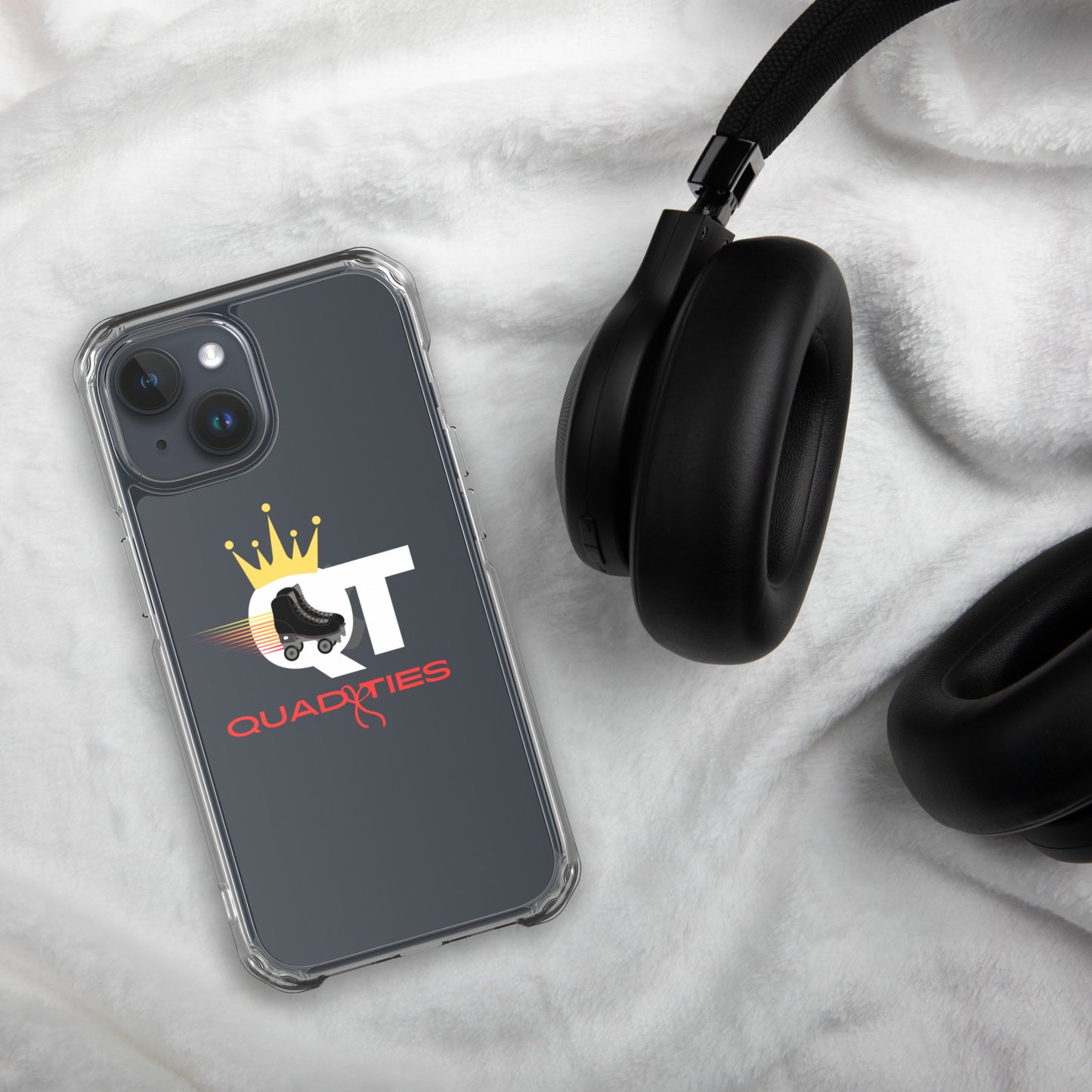 QuadTies iPhone Clear Case