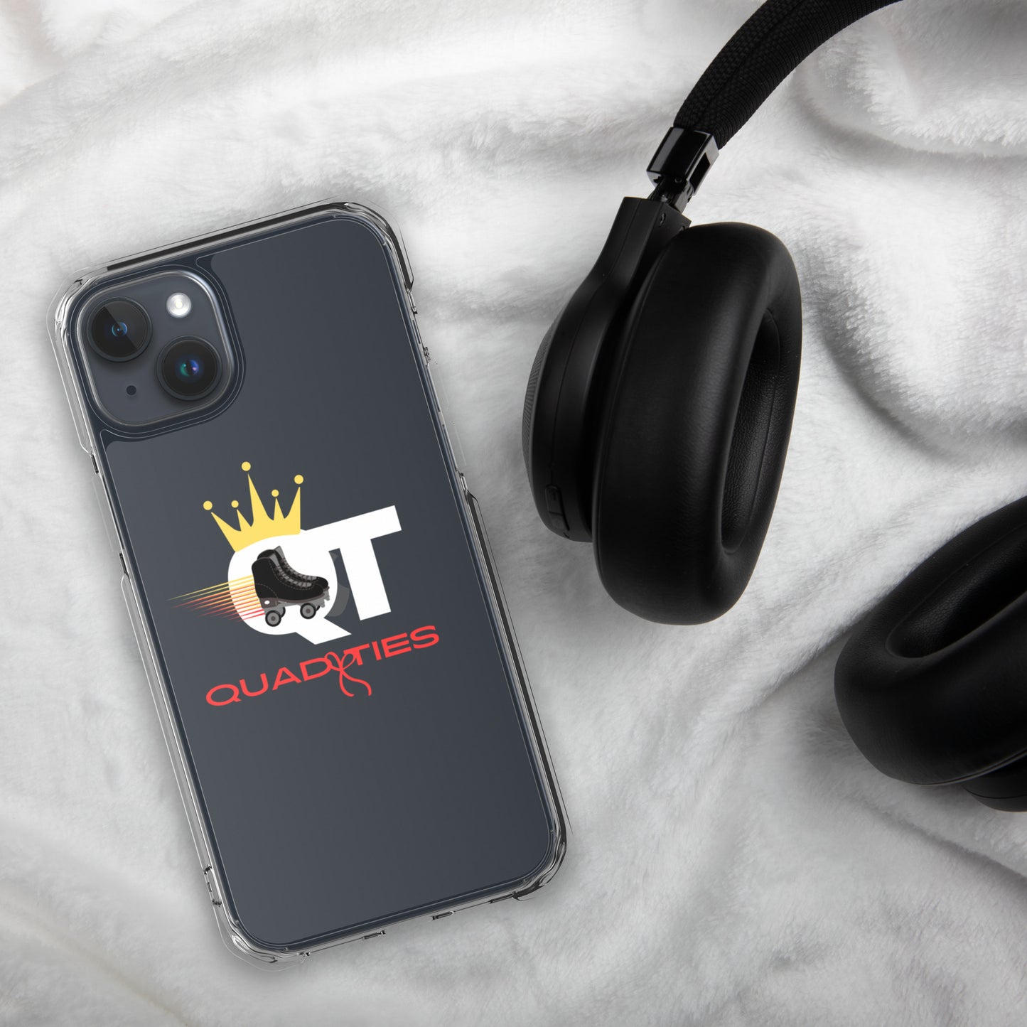 QuadTies iPhone Clear Case
