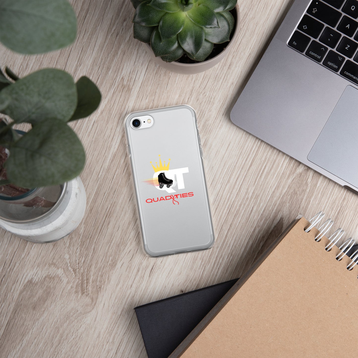 QuadTies iPhone Clear Case