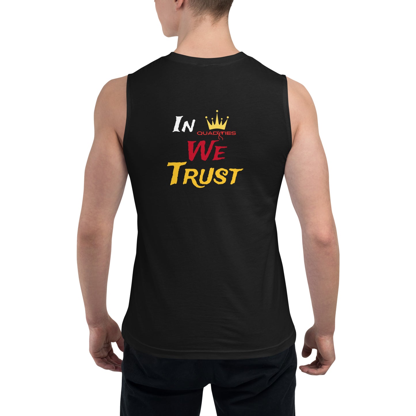 "In QT We Trust" Muscle Shirt