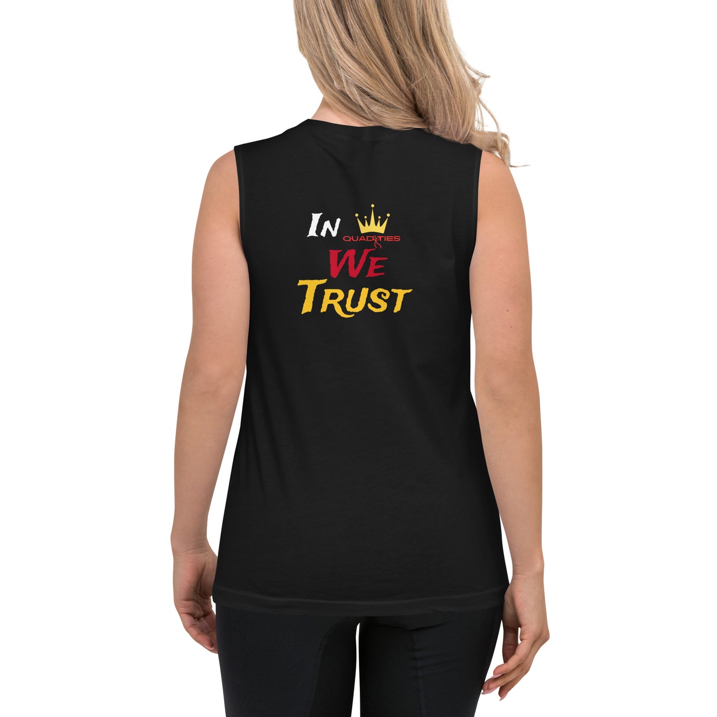 "In QT We Trust" Muscle Shirt