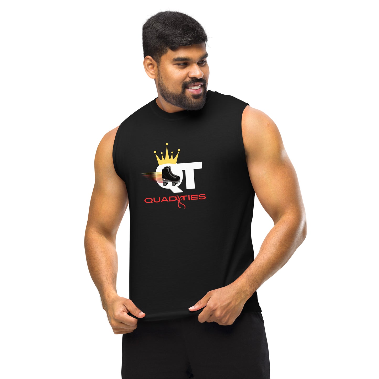 "In QT We Trust" Muscle Shirt