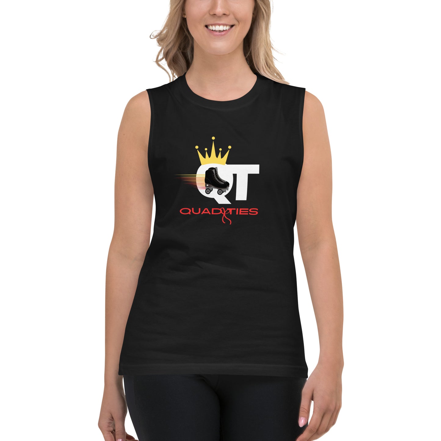 "In QT We Trust" Muscle Shirt
