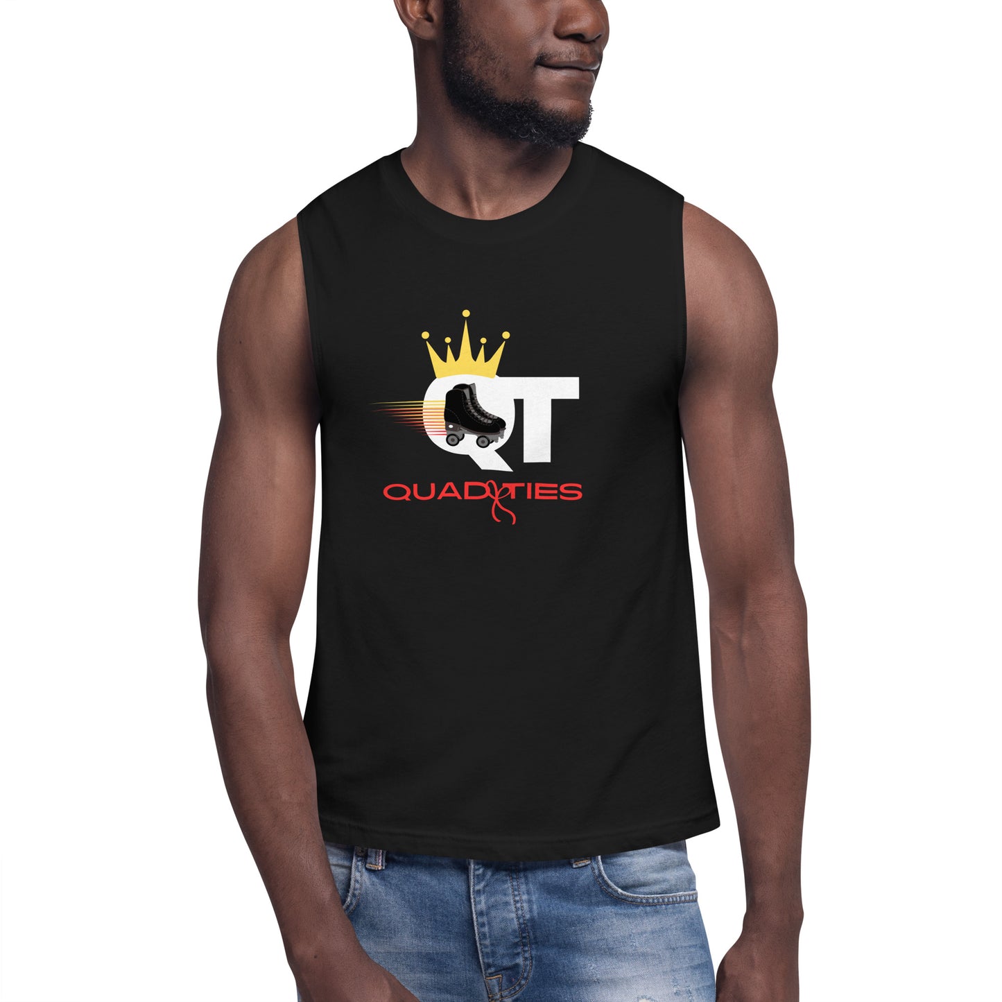 "In QT We Trust" Muscle Shirt