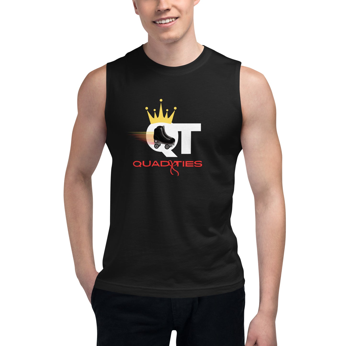 "In QT We Trust" Muscle Shirt