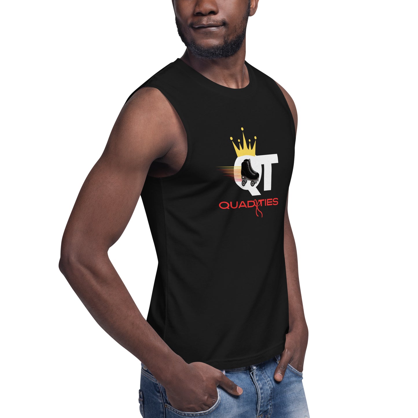 "In QT We Trust" Muscle Shirt