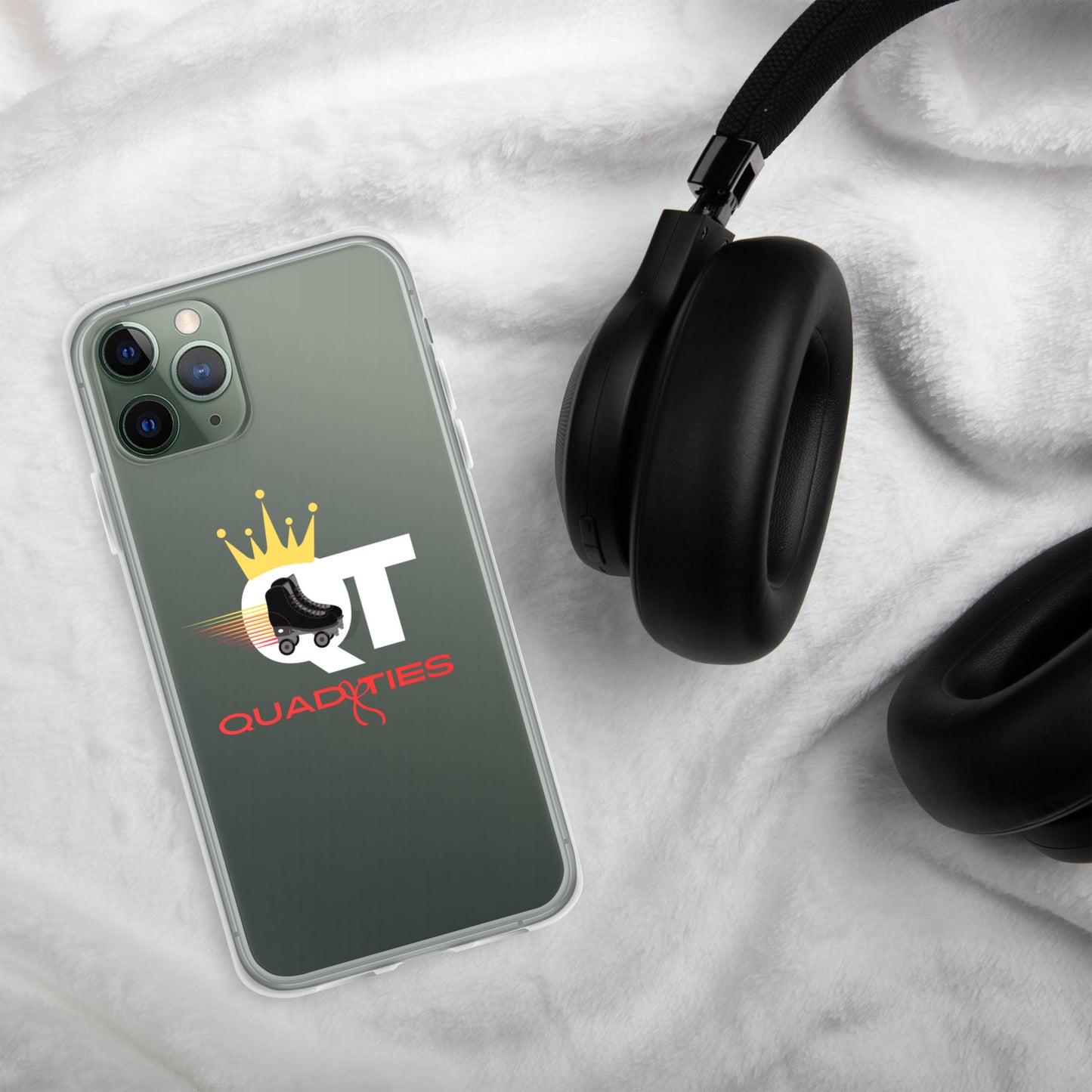 QuadTies iPhone Clear Case