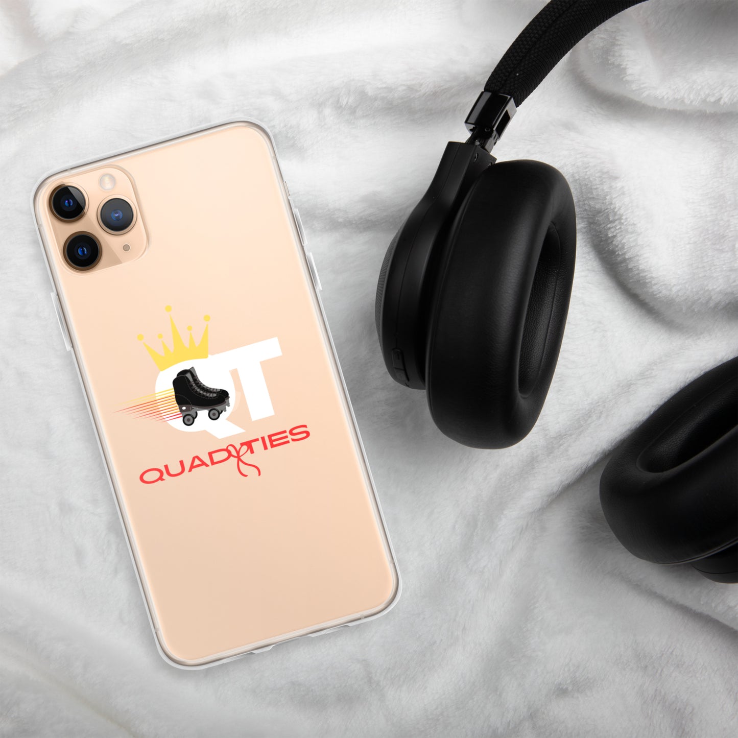 QuadTies iPhone Clear Case