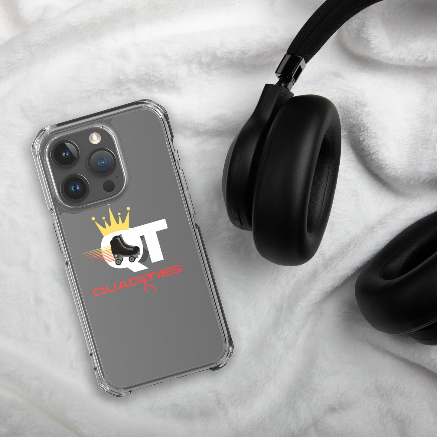 QuadTies iPhone Clear Case
