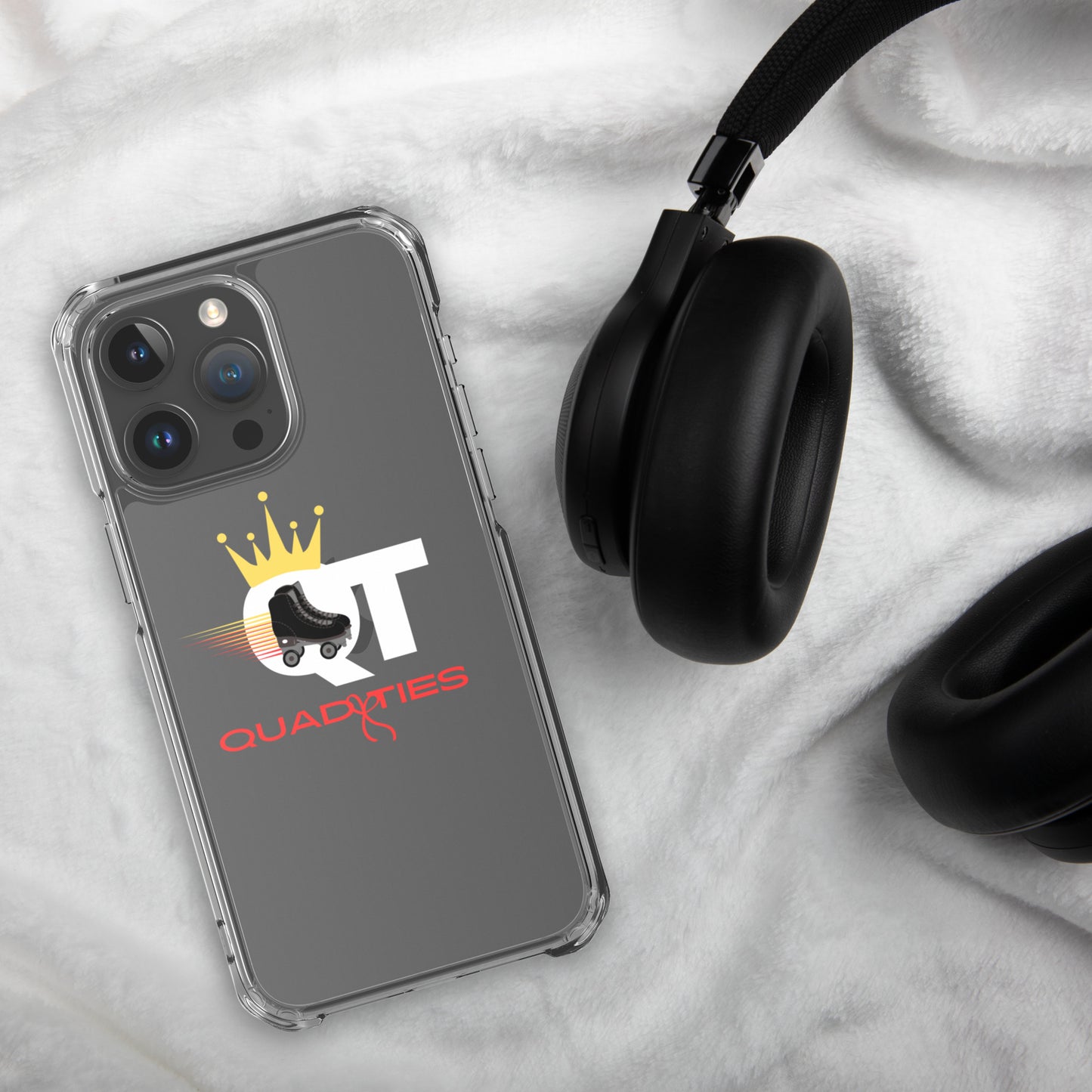 QuadTies iPhone Clear Case